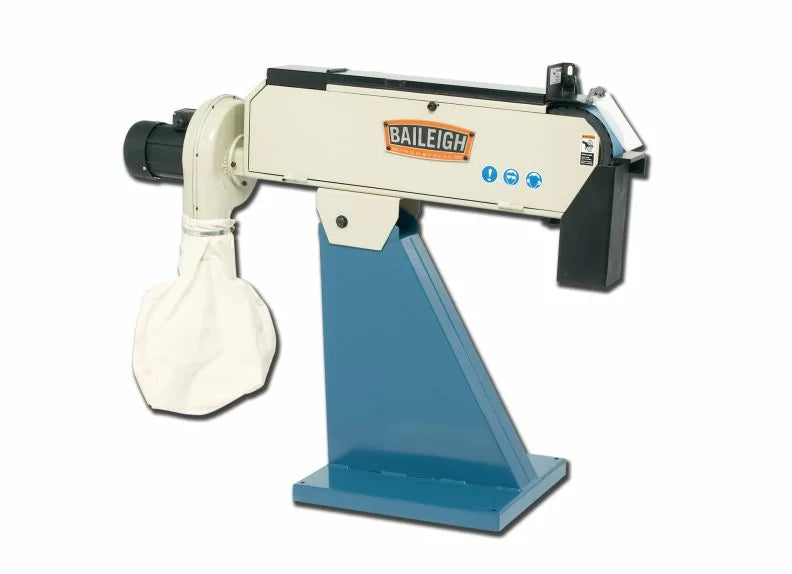 Baileigh Part Number BG-379; 220V 3Phase Belt Grinder, 3" Belt Width. 79" Belt Length. Includes Electric Dust Collector