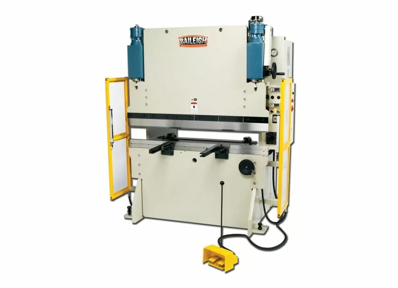 Baileigh Part Number BP-5060NC; 220V 3Phase 50 Ton Hydraulic Press Brake. Distance Between Housings is 49"