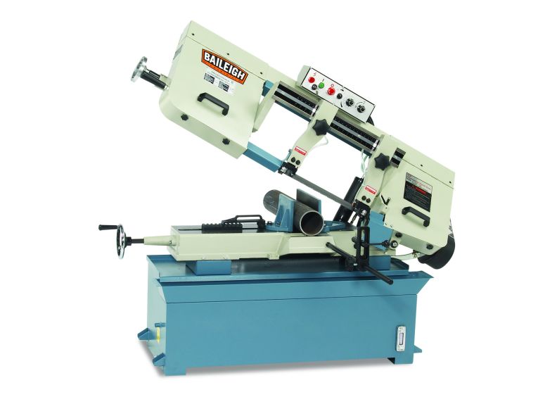 Baileigh Part Number BS-300M; 240V 1Ph Metal Cutting Band Saw Mitering Vice 1" Blade Width