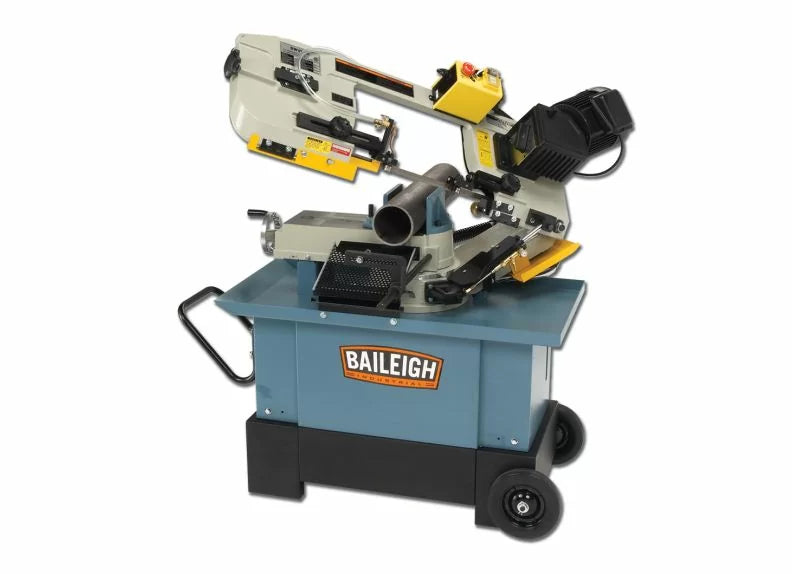 Baileigh Part Number BS-712MS; 120V Metal Cutting Band Saw With Vertical Cutting Option Mitering Head 3/4" Blade Width