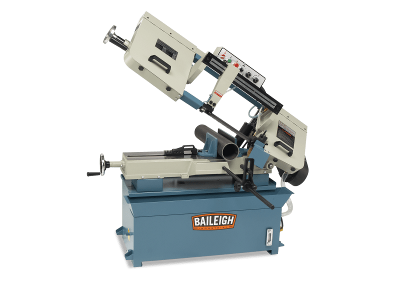 Baileigh Part Number BS-916M; 240V 1Ph Metal Cutting Band Saw Mitering Vice 1" Blade Width