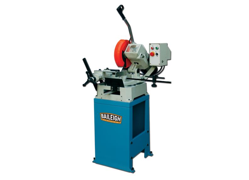 Baileigh Part Number CS-250EU; 110 Volt European Style Manually Operated Cold Saw 10" Blade Diameter