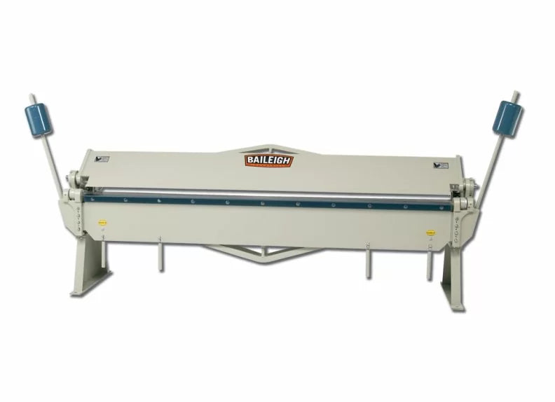 Baileigh Part Number HB-12014; Heavy Duty Manually Operated Hand (Straight) Brake, 10' Length, 14 Gauge Mild Steel Capacity