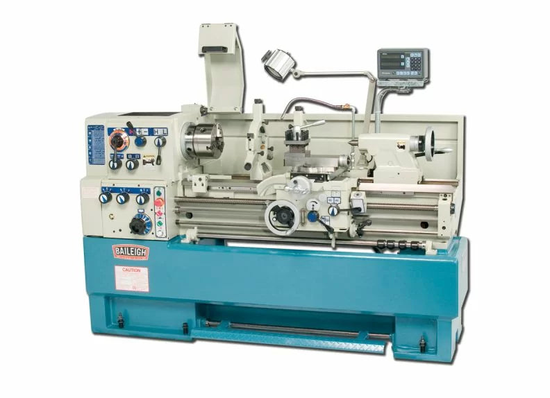 Baileigh Part Number PL-1640; 220V 3Phase 7-1/2 HP Precision Lathe 16" Swing. 40" Length