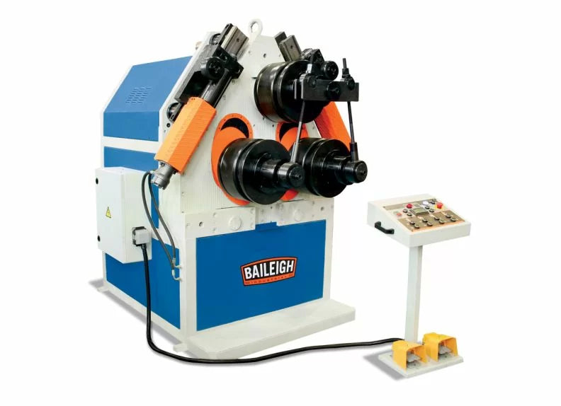 Baileigh Part Number R-H150; 220V 3Phase 60Htz R-H150 Hydraulic Double Pinch Profile Bending Machine