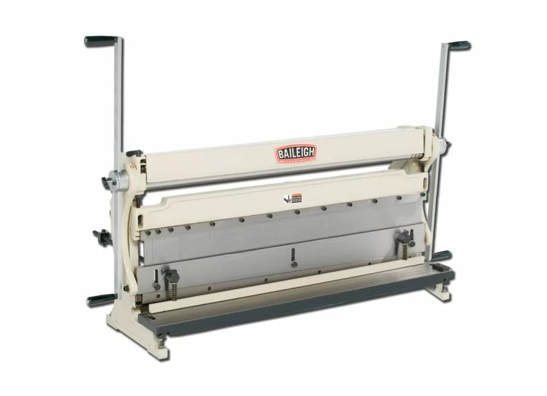 Baileigh Part Number SBR-4020; 3 in 1 Combination Shear Brake and Roll. 40" Bed Width, 20 Gauge Mild Steel Capacity