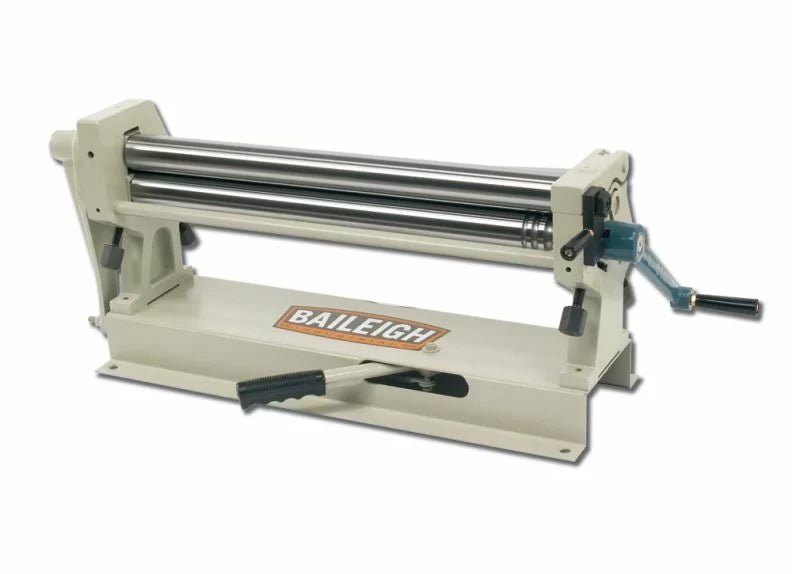 Baileigh Part Number SR-2420M; Manual Slip Roll, 24" Width, 20 Gauge Mild Steel Capacity