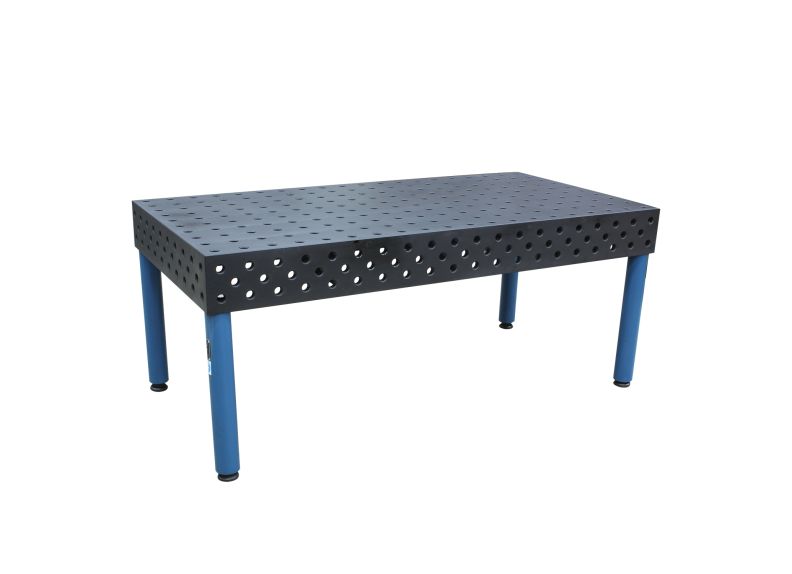 Baileigh Part Number WJT-7839-HD; 78" x 39" Heavy Duty 3D Steel Welding Table with 5 Fixturing Surfaces
