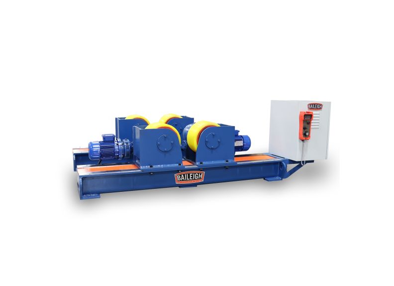 Baileigh Part Number RWP-55-1.0; 220V 3Phase Welding Rotator, 6 Ton Capacity, 10"-90" Ø