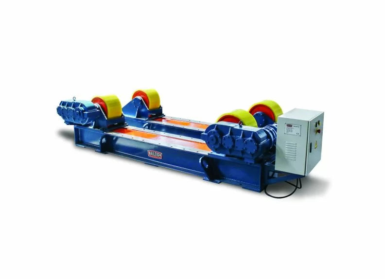 Baileigh Part Number RWP-440-1.0; 220V 3Phase Welding Rotator, 44 Ton Capacity, 24"-165" Ø