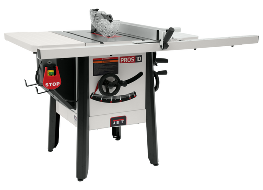 JPS-10 10" Proshop 1.75HP 1PH 115V. 30" Fense System, Steel Wing w/ Riving Knife