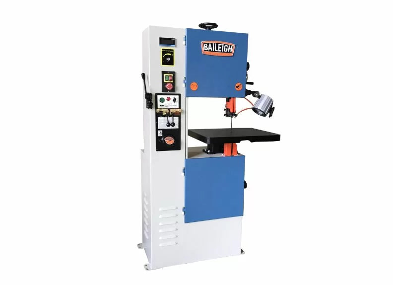 Baileigh Part Number BSV-12VS-V2; 120V Vertical Band Saw 12" Throat Depth, 1HP
