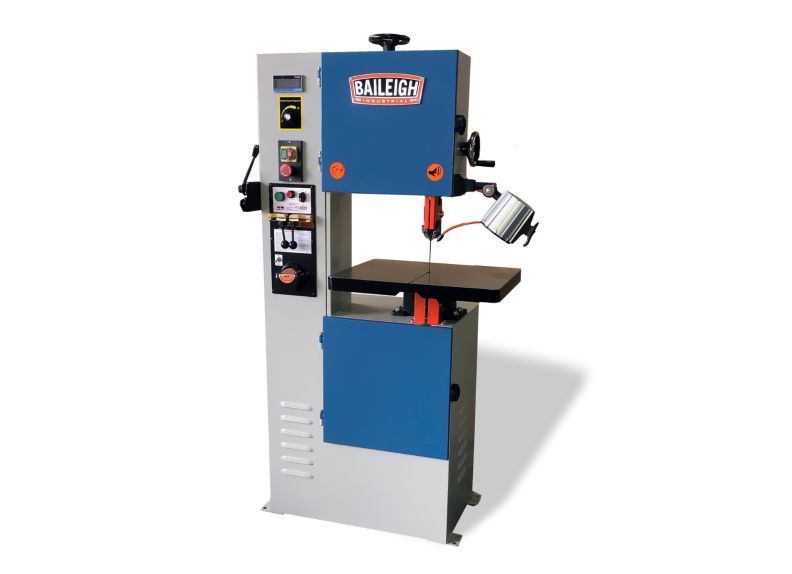 Baileigh Part Number BSV-14VS-V2; 120V Variable Speed Vertical Band Saw 14" Throat Depth, 1HP