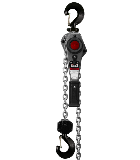 JLH-150-5PSH , JLH Series 1-1/2 Ton Lever Hoist, 5' Lift with Overload Protection & Shipyard Hooks