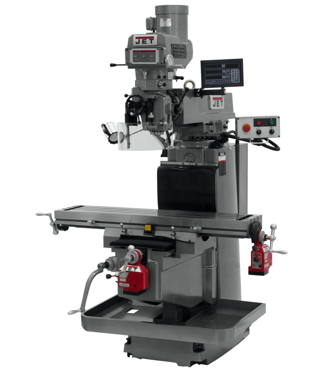 JTM-1254VS With Newall DP700 DRO X & Y Powerfeeds
