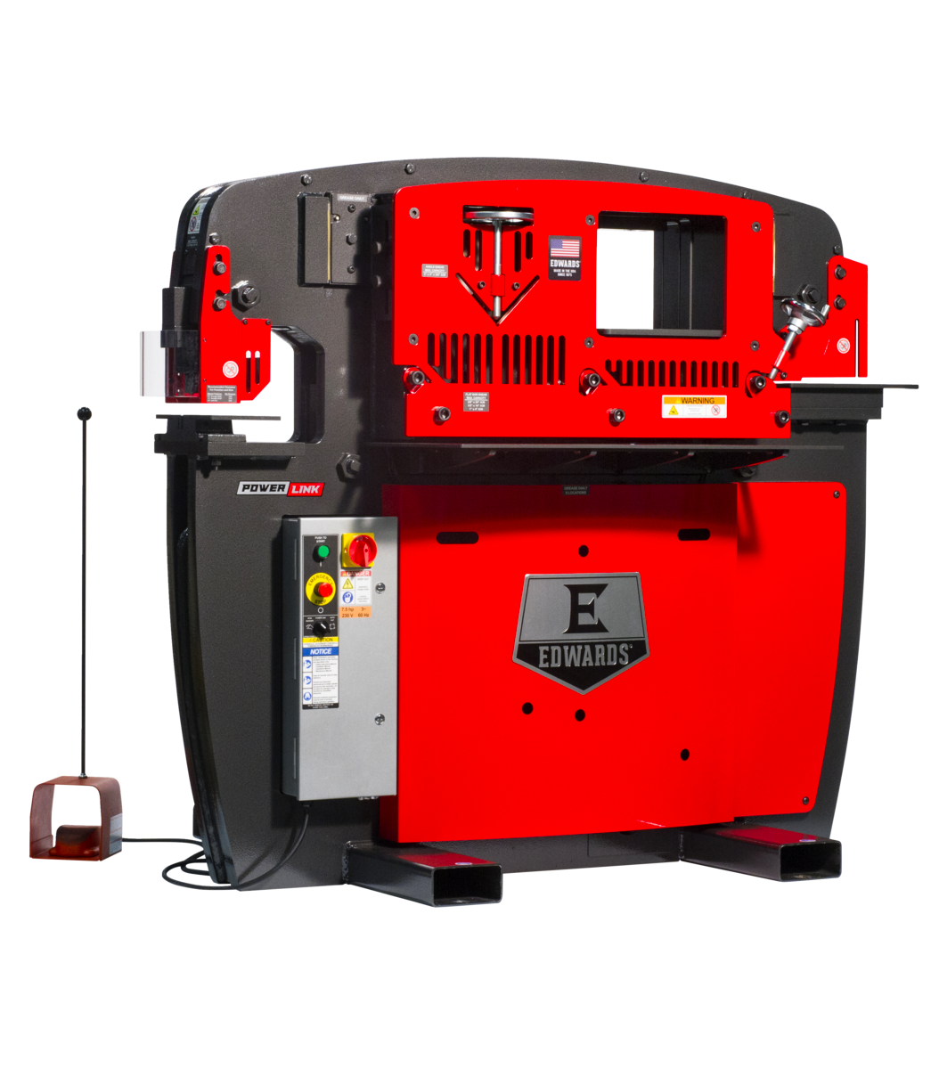 65 Ton Ironworker 3 Phase, 208 Volt with PowerLink
