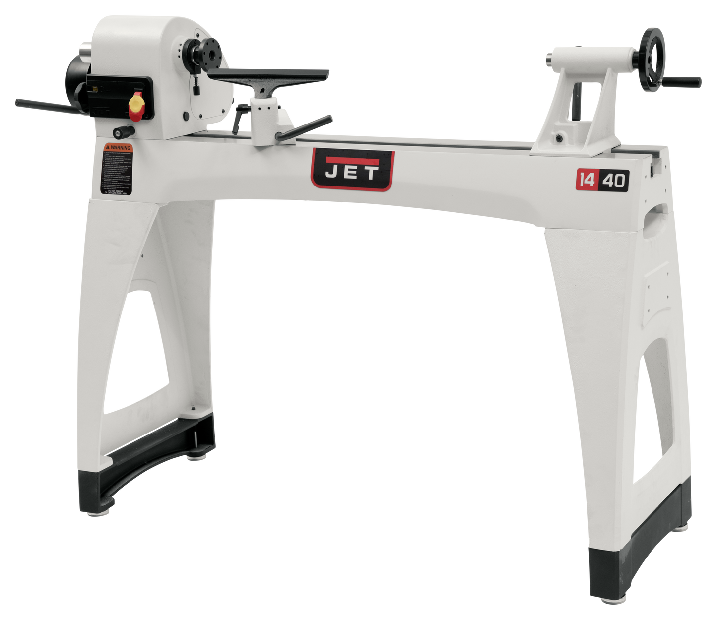 JWL-1440VSK 14" x 40" Variable Speed Wood Lathe with Legs, 1HP 1PH 115/230V