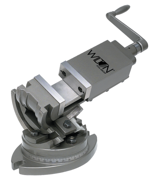 TLT/SP-150, 3-Axis Precision Tilting Vise 6" Jaw Width, 1-3/4” Depth