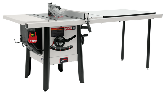 JPS-10 10" Proshop 1.75HP 1PH 115V. 52" Fence System, Steel Wing w/ Riving Knife