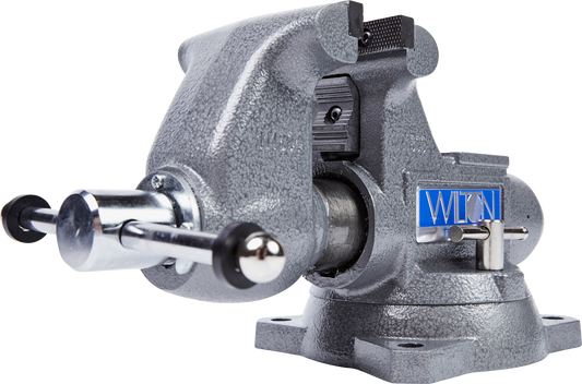 1745, Tradesman 4-1/2” Round Channel Vise with Swivel Base