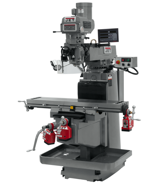 JTM-1254VS With Newall DP700 3X (K) DRO,  X,Y&Z  Powerfeeds