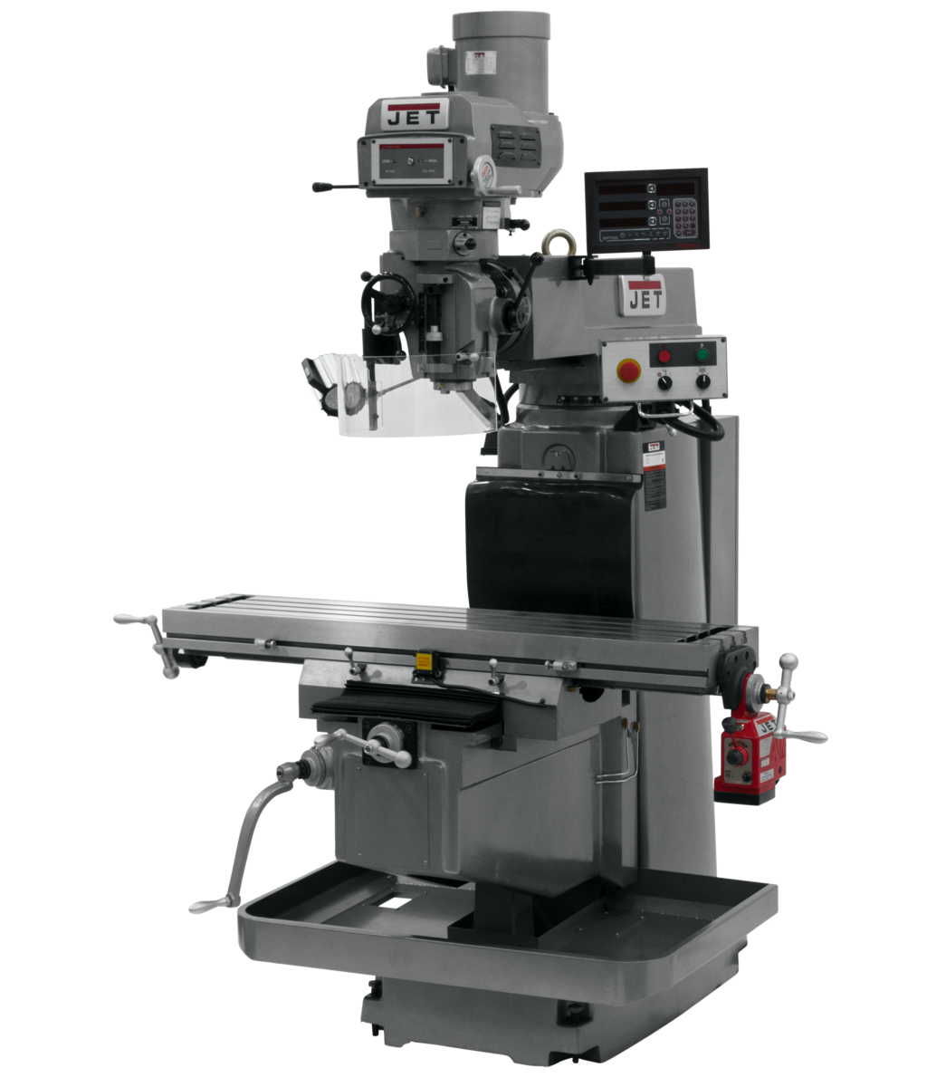 JTM-1254VS With Newall DP700 DRO & X Powerfeed