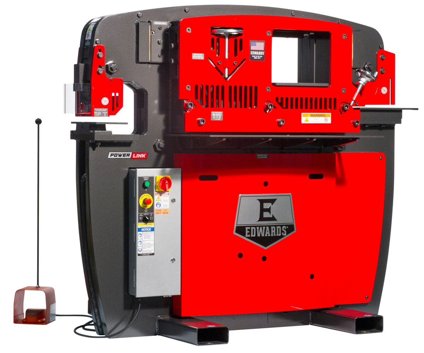 65 Ton Ironworker 3 Phase, 230 Volt with PowerLink