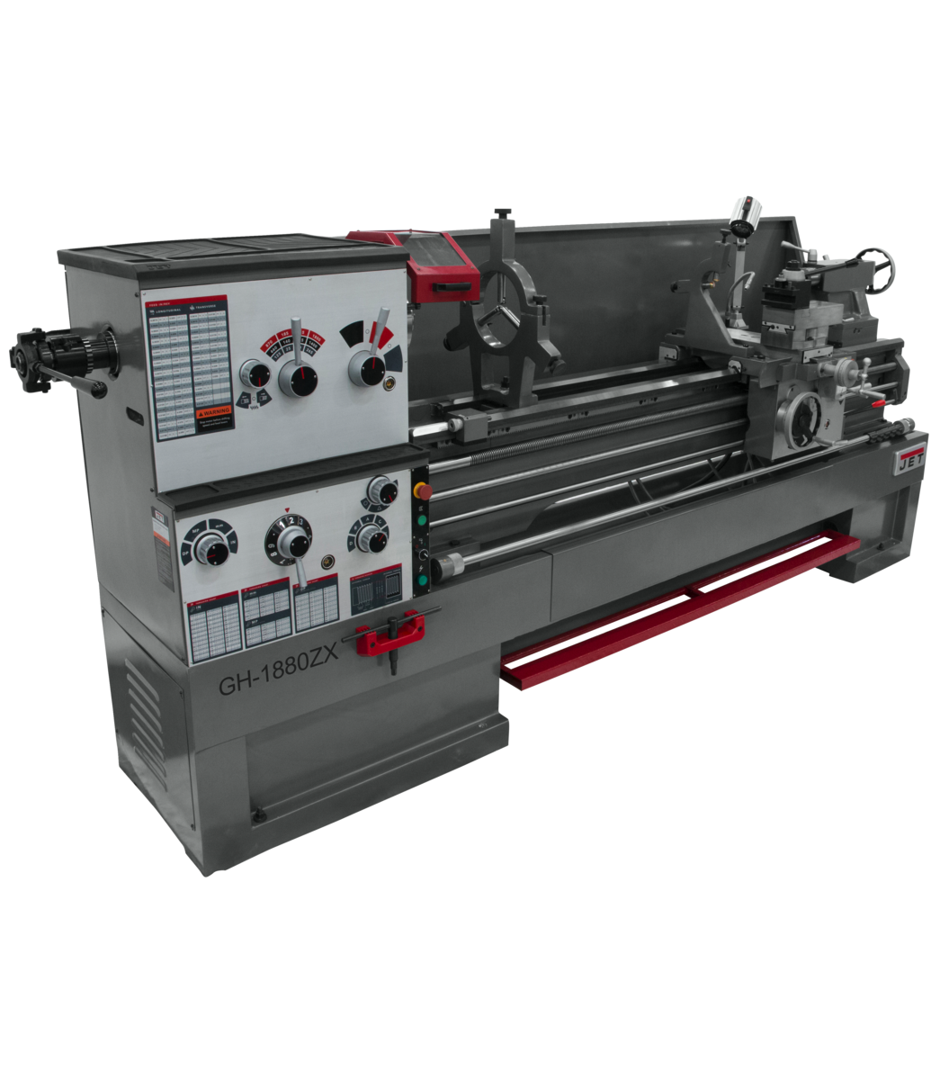 GH-1880ZX With Taper Attachment and Collet Closer