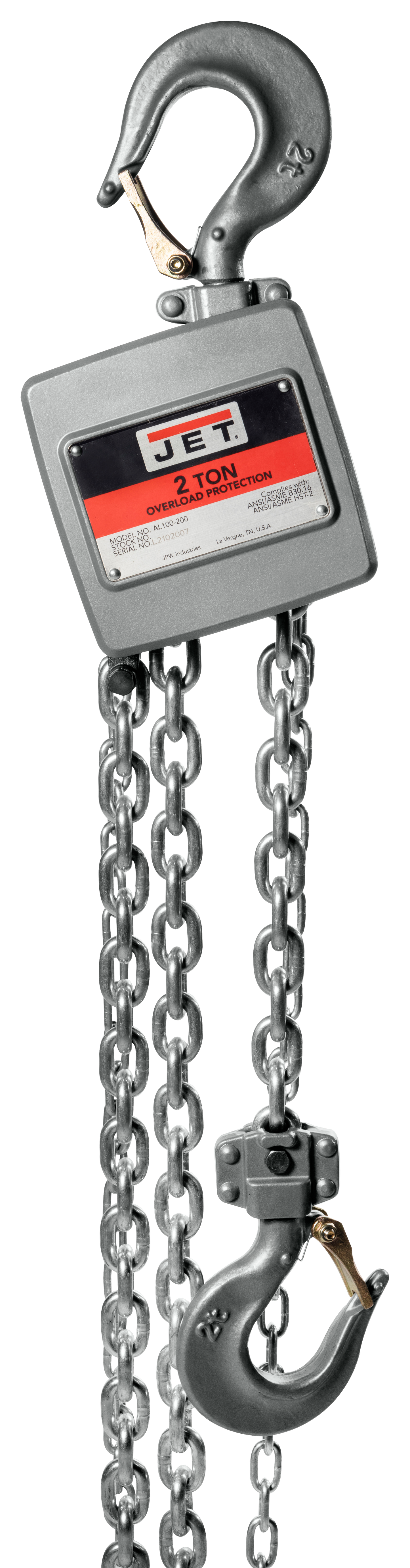 AL100-200-15 TON 15FT LIFT