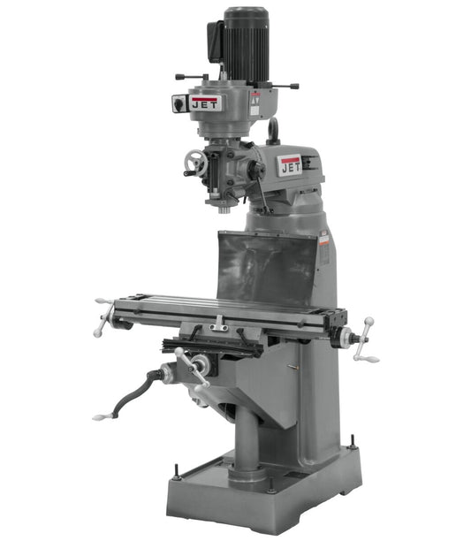 JVM-836-3 Step Pulley Milling Machine 230V 3Ph