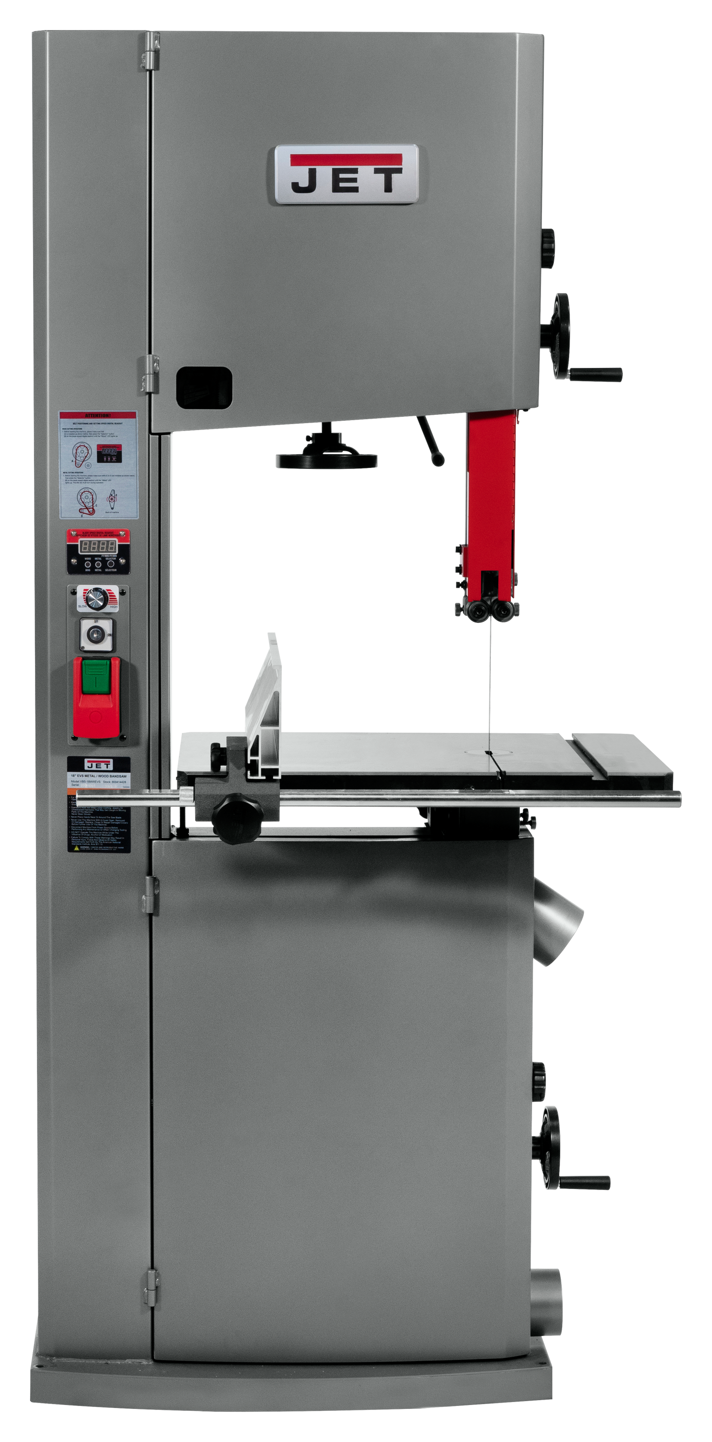 VBS-18MWEVS 18" EVS Metal/Wood Vertical Bandsaw