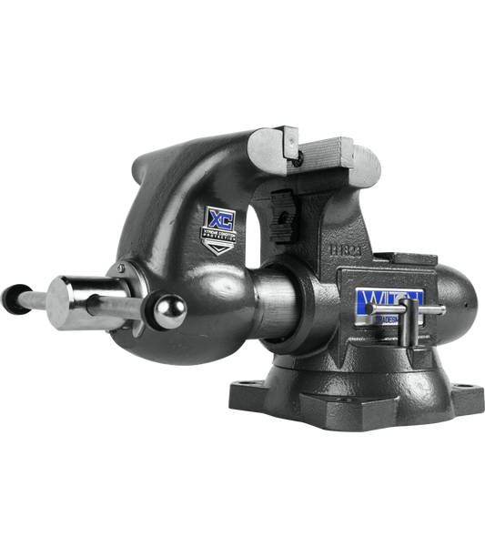 1765XC, Tradesman XC 6-1/2” Xtreme Condition Round Channel Vise with Swivel Base