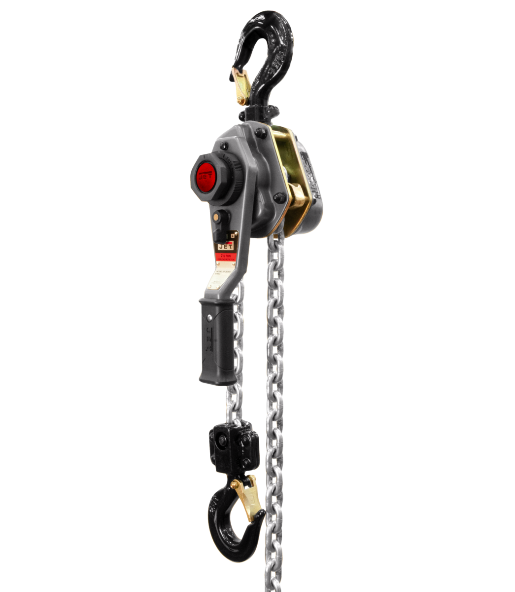 JLH-250WO-20, JLH Series 2-1/2 Ton Lever Hoist, 20' Lift with Overload Protection