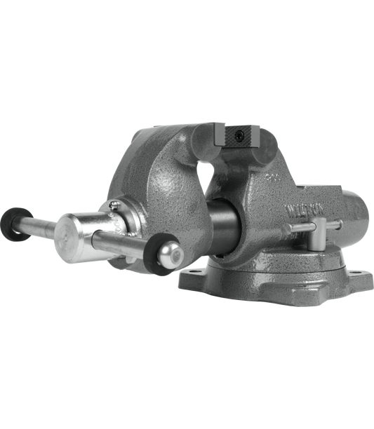 300S Machinist 3” Jaw Round Channel Vise with Swivel Base