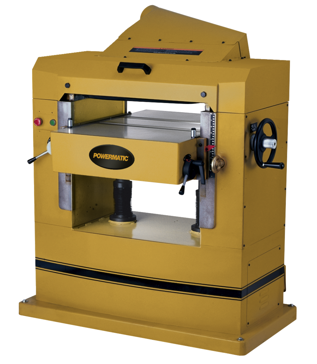 201HH, 22" Planer, 7.5HP 1PH 230V, Helical Head