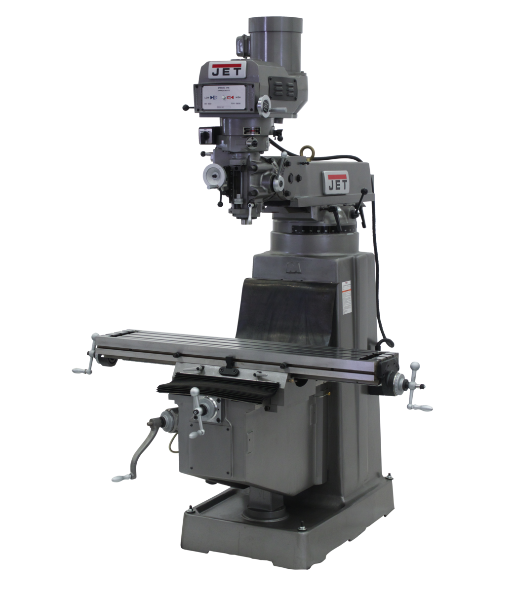 JTM-1050VS2 Mill With 3-Axis ACU-RITE G-2 MILLPWR CNC