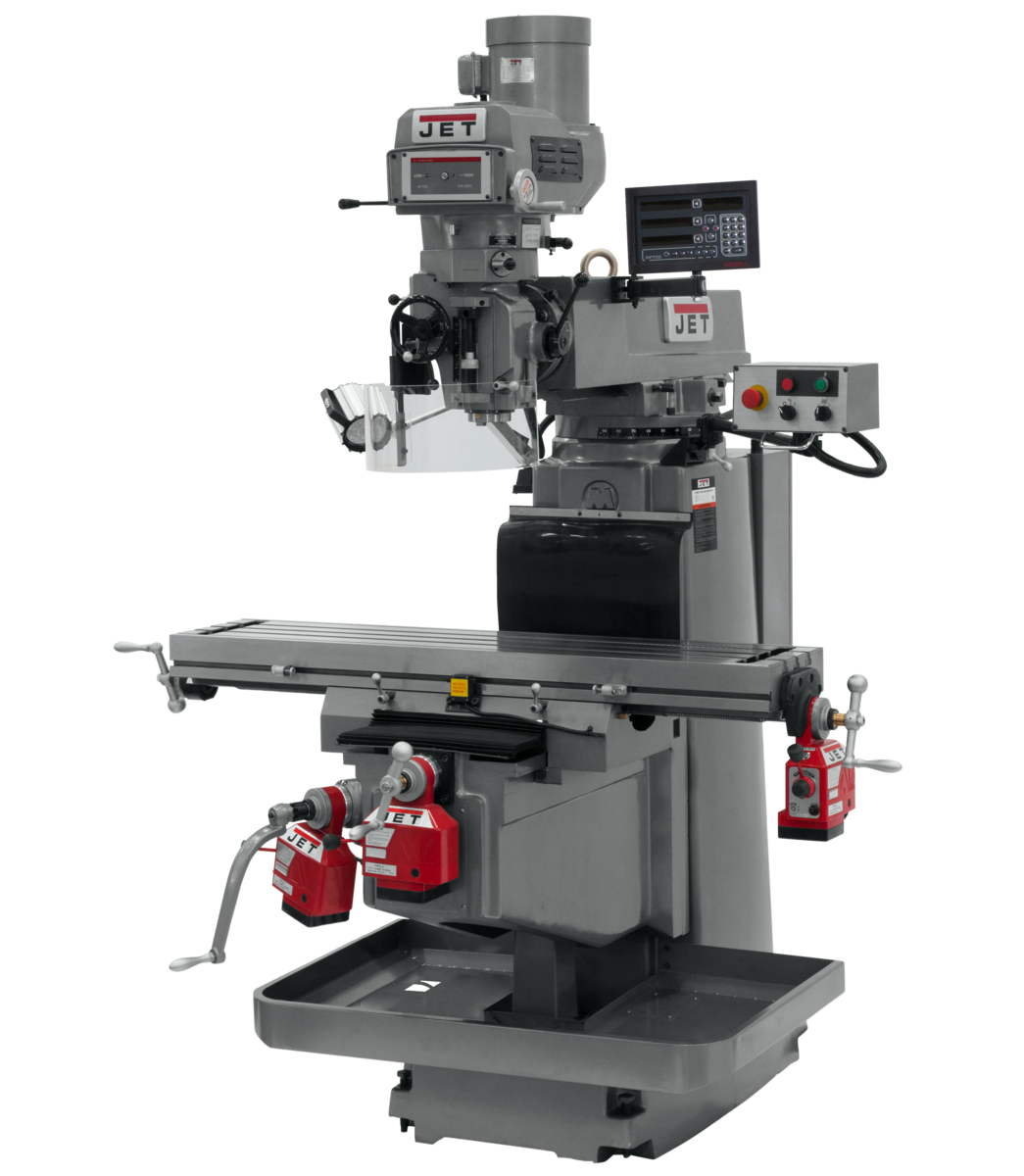 JTM-1254VS With Newall DP700 DRO X,Y&Z Powerfeeds