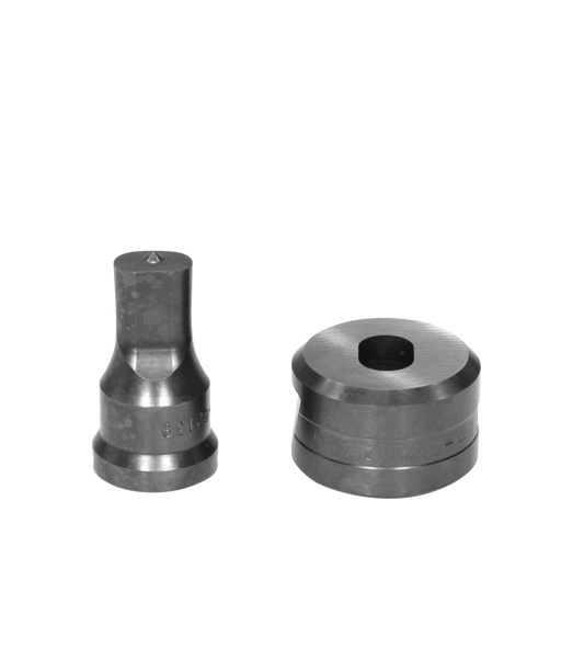 1/2x3/4 Oblong Punch & Die Set with Key-Way