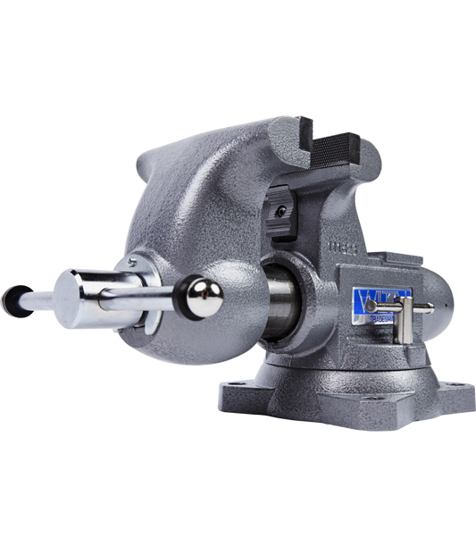 1765, Tradesman 6-1/2” Round Channel Vise with Swivel Base