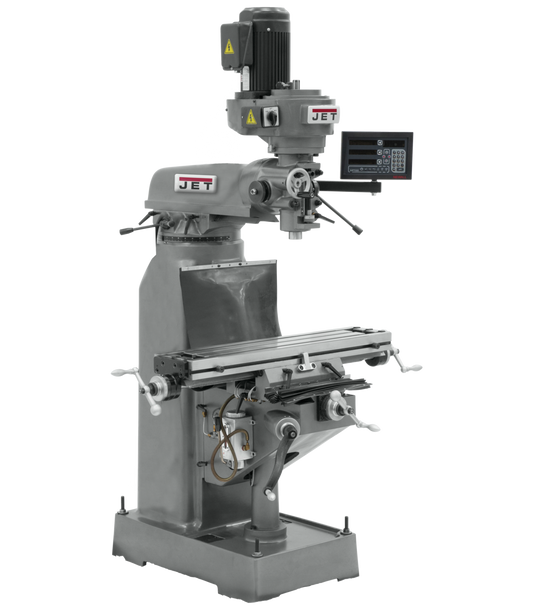 JVM-836-3 Mill With DP700-DRO With X-Axis Powerfeed