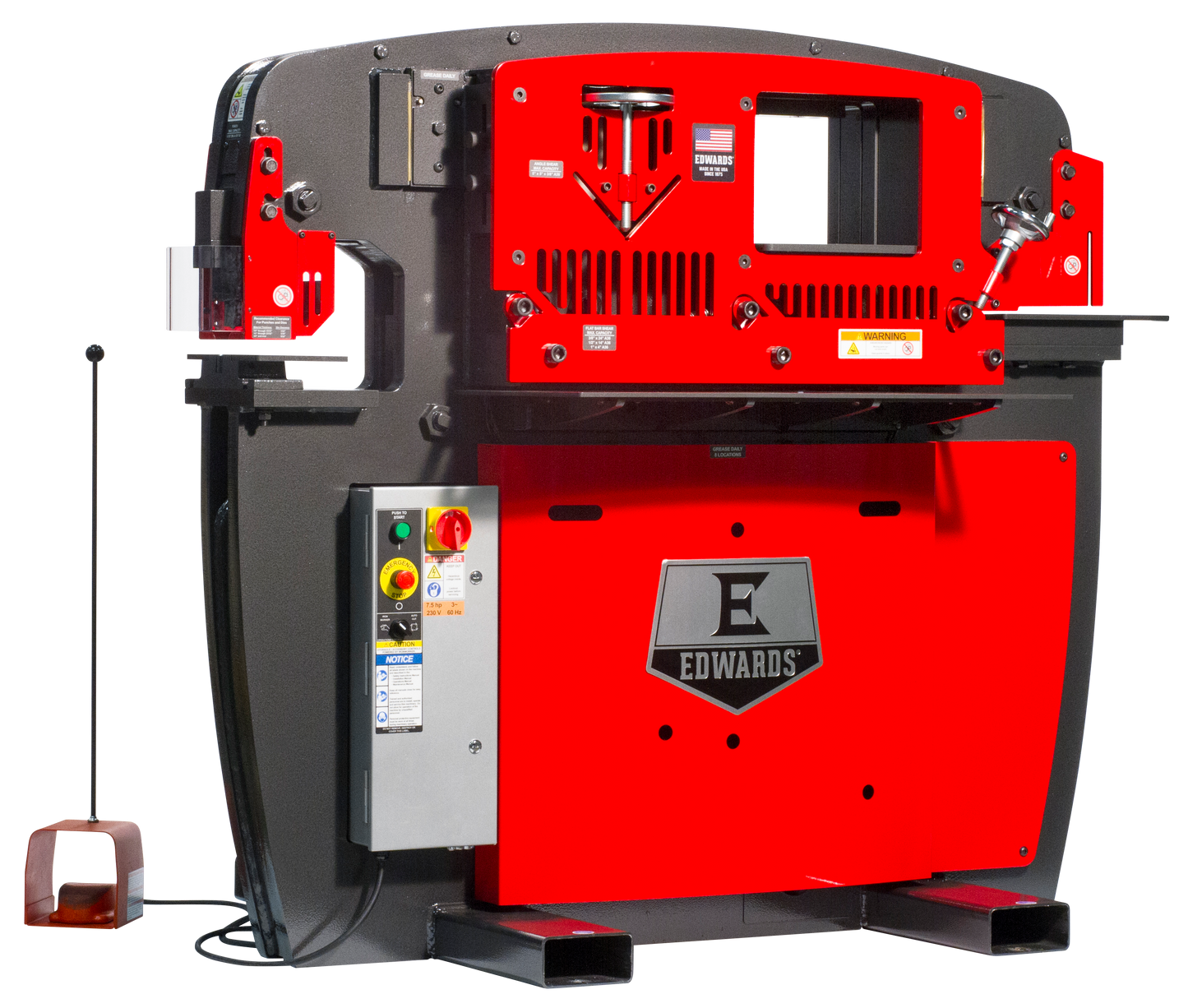 65 Ton Ironworker 1 Phase, 230 Volt with PowerLink