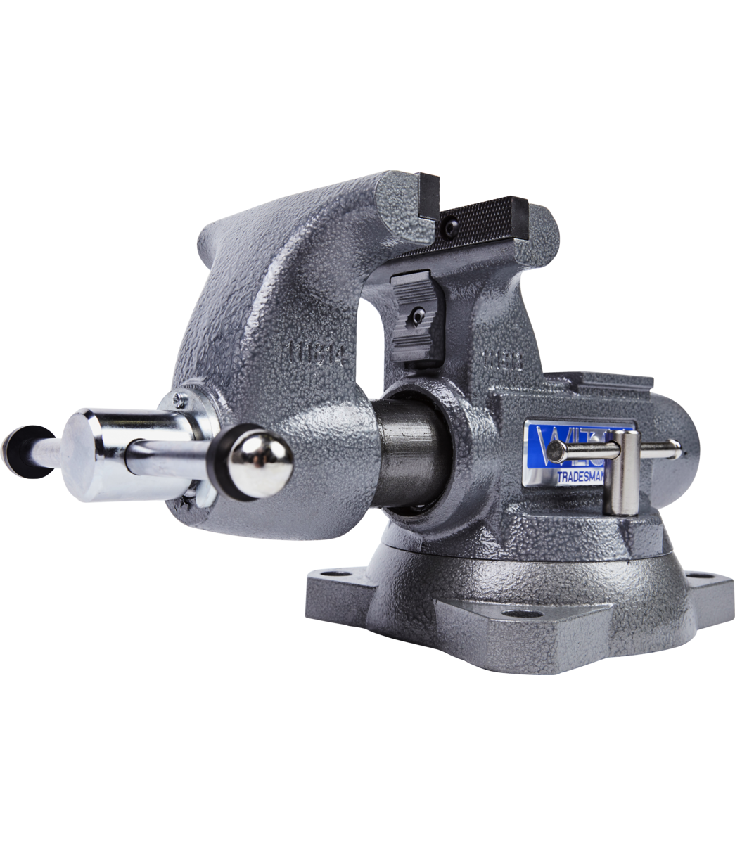 1755, Tradesman 5-1/2” Round Channel Vise with Swivel Base