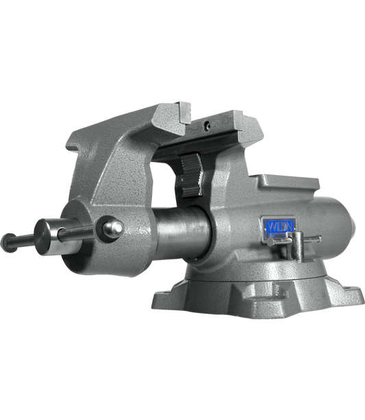 880M, Mechanics Pro 8" Jaw Width, Round Channel Vise with Swivel Base