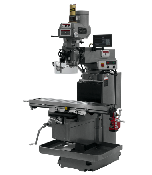 JTM-1254VS With Newall DP700 3X (Q) DRO, X Powerfeed & Air Power Drawbar