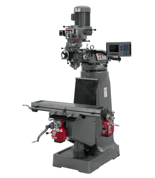 JTM-2 Mill With ACU-RITE 203 DRO and X and Y-Axis Powerfeeds