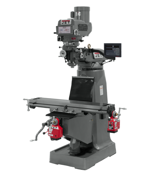 JTM-4VS Mill With Newall DP700 DRO With X and Y-Axis Powerfeeds