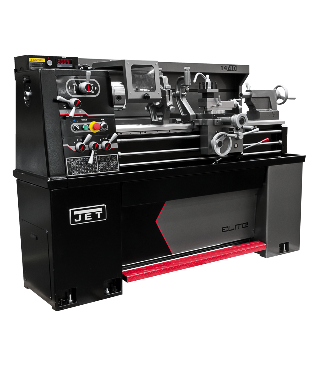 E-1440VS  With ACU-RITE 203 DRO With Taper Attachment and Collet Closer