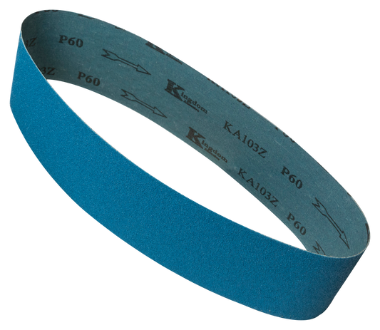 4"x36" 60 Grit Zirconium Oxide Belts - 3pc set