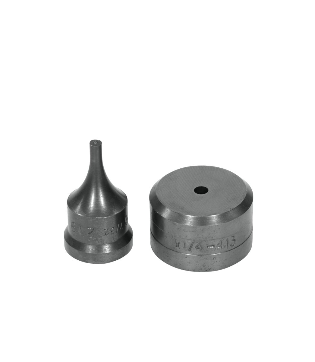 7/32" Round Punch & Die Set
