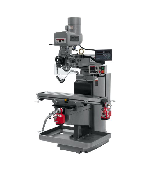 JTM-1050EVS2/230 Mill With Newall DP700 DRO With X and Y-Axis Powerfeeds